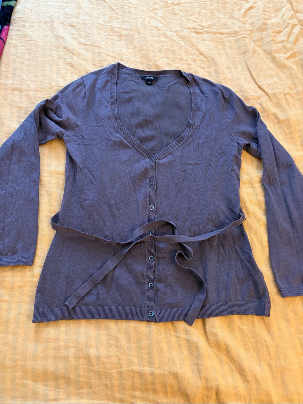 Vintage Jacob cardigan with tie!